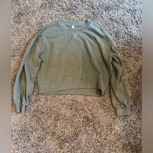 lululemon perfectly oversized cropped softstreme